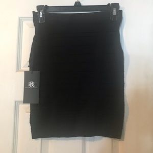 Black Knit Women’s / Juniors Skirt Brand New Small